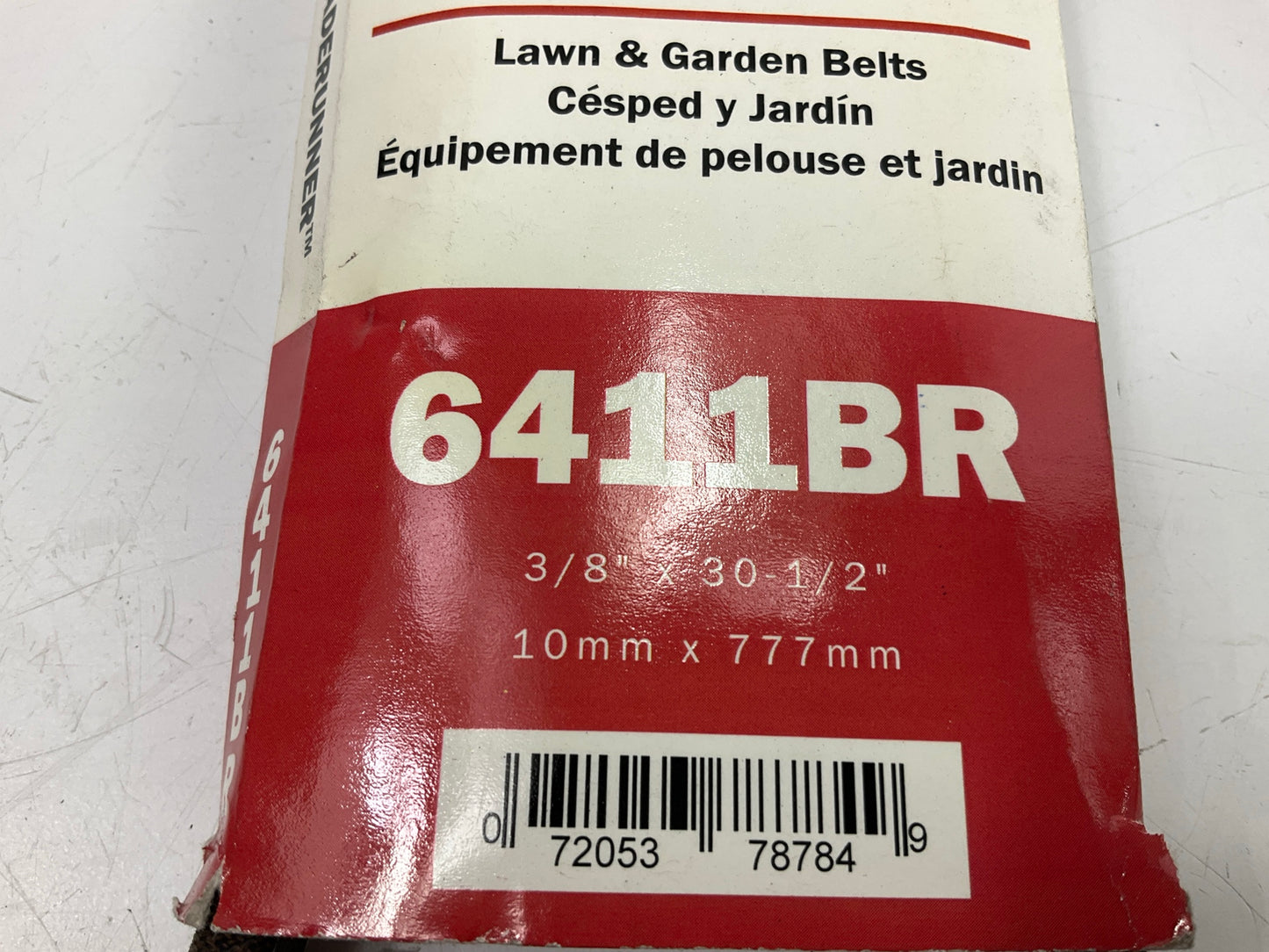 Gates 6411BR Power Equipment Accessory Drive Belt - 3/8'' X 30.5''