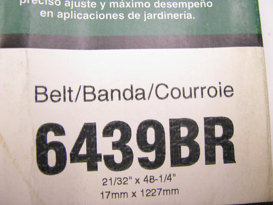 Gates 6439BR Power Equipment Accessory Drive Belt - 21/32'' X 48-1/4''