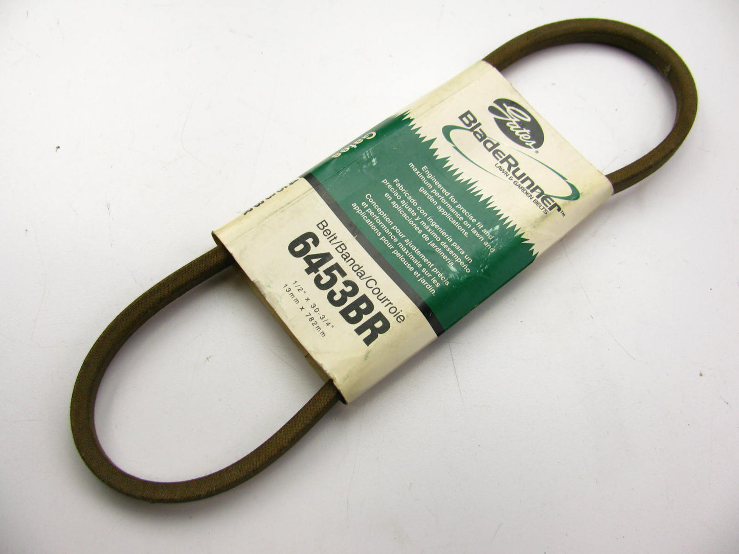 Gates 6453BR BladeRunner Power Equipment Accessory Drive Belt - 1/2'' X 30.75''
