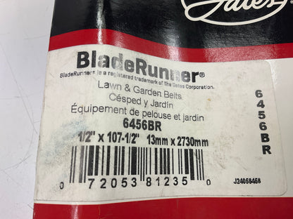 Gates 6456BR BladeRunner Power Equipment Accessory Drive Belt, 1/2'' X 107-1/2''