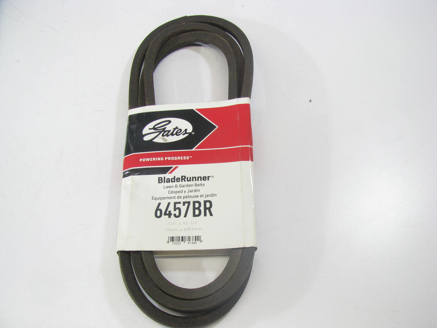 Gates 6457BR Power Equipment Accessory Drive Belt - 1/2'' X 92-1/2''