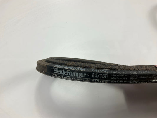 Gates 6471BR BladeRunner Power Equipment Accessory Drive Belt - 1/2'' X 73-1/4''