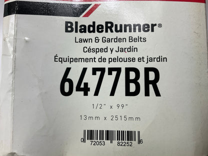 Gates 6477BR BladeRunner Power Equipment Accessory Drive Belt, 1/2'' X 99''
