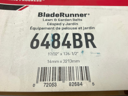 Gates 6484BR BladeRunner Power Equipment Accessory Drive Belt, 1/2'' X 126-1/2''
