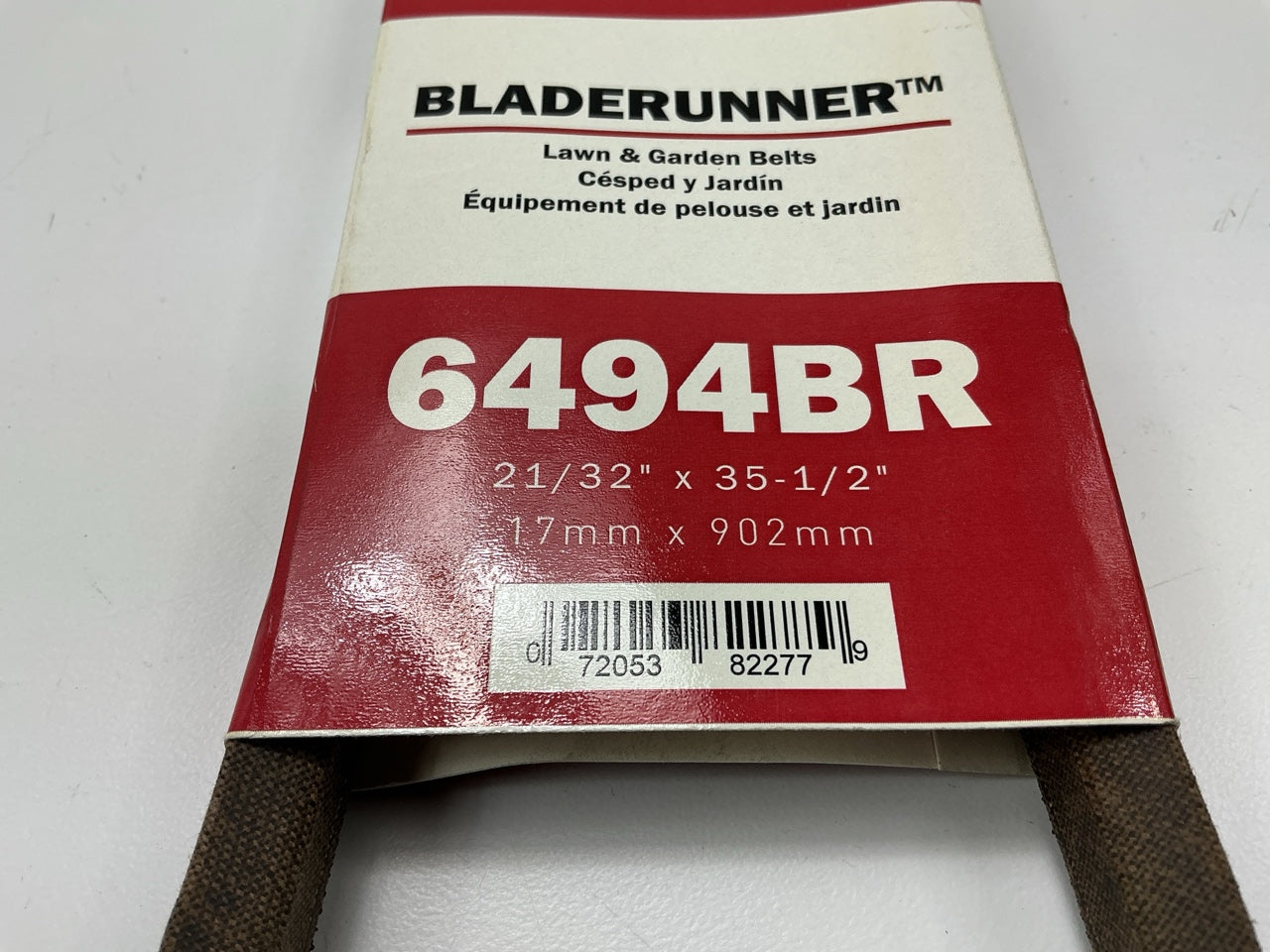 Gates 6494BR BladeRunner Power Equipment Accessory Drive Belt - 21/32'' X 35-1/2''