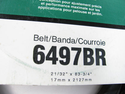 Gates 6497BR Power Equipment Accessory Drive Belt - 21/32'' X 83-3/4''