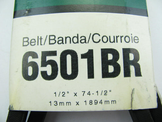 Gates 6501BR Power Equipment Accessory Drive Belt - 1/2'' X 74.50''