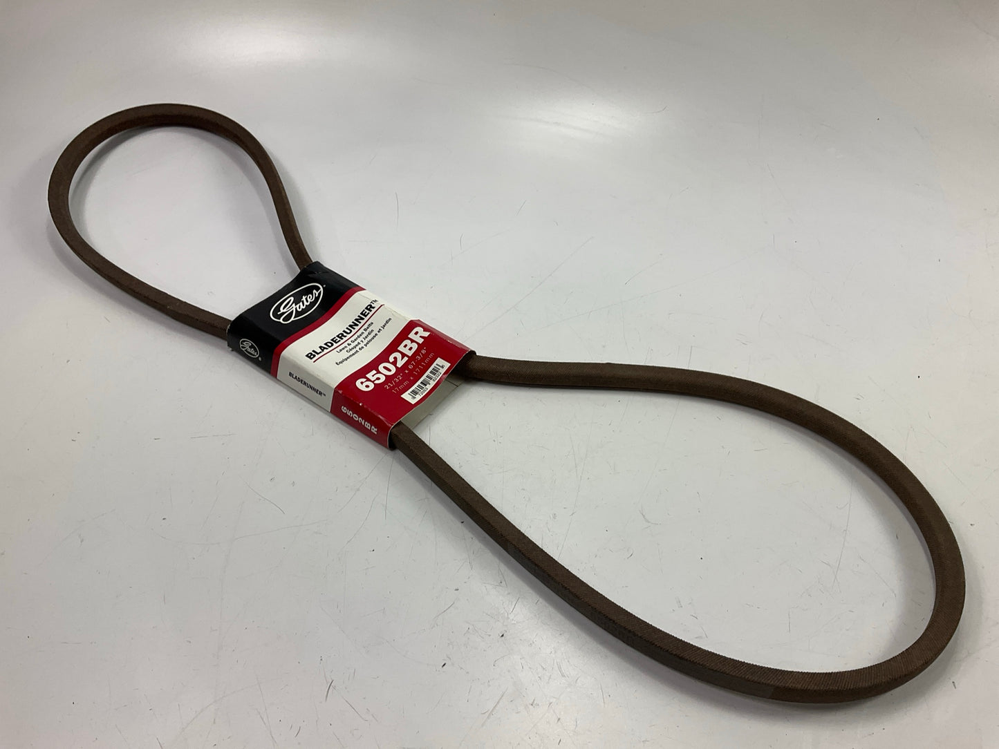 Gates 6502BR BladeRunner Power Equipment Accessory Drive Belt, 21/32'' X 67-3/8''