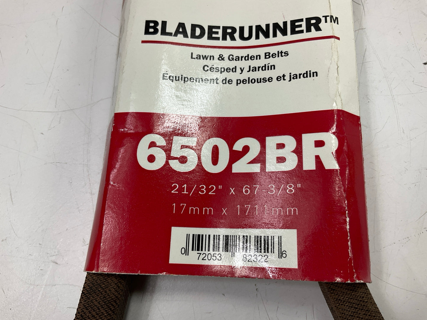 Gates 6502BR BladeRunner Power Equipment Accessory Drive Belt, 21/32'' X 67-3/8''