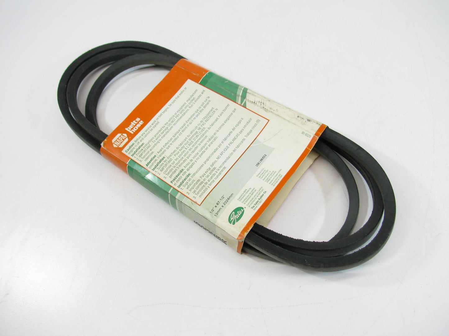 Gates 6532BR Power Equipment Accessory Drive Belt - 1/2'' X 87-1/2''