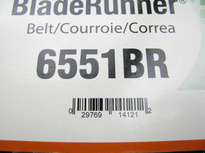 Gates 6551BR Power Equipment Accessory Drive Belt - 1/2'' X 82-3/8''