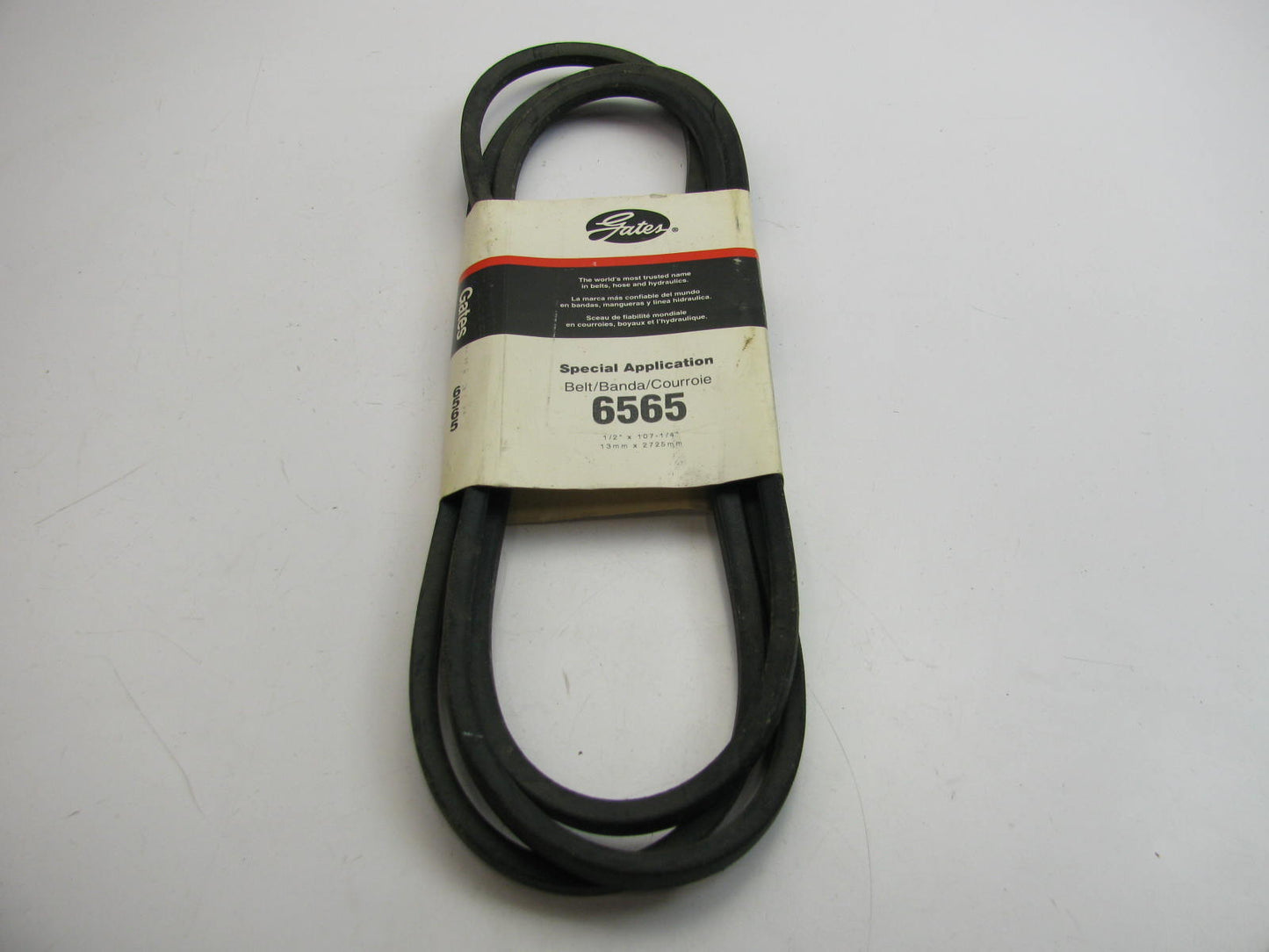 Gates 6565 Lawn & Garden Power Equipment Accessory Drive Belt - 1/2'' X 107.25''