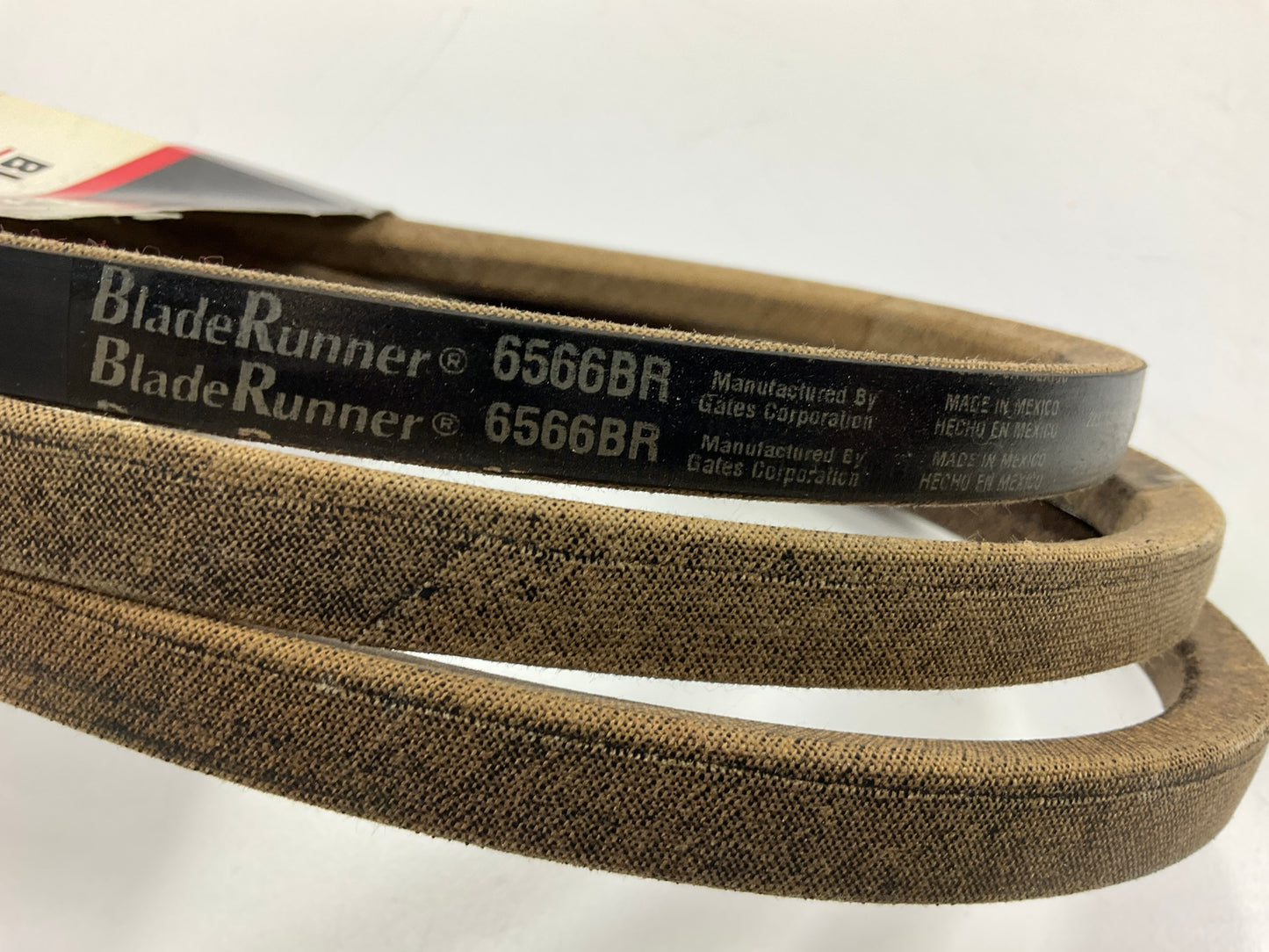 Gates 6566BR BladeRunner Power Equipment Accessory Drive Belt, 21/32'' X 140-1/4''