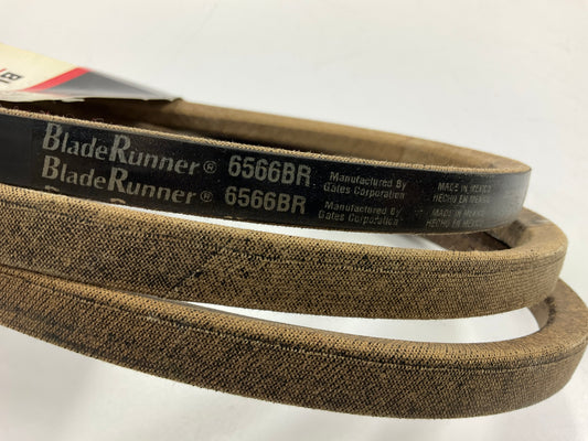 Gates 6566BR BladeRunner Power Equipment Accessory Drive Belt, 21/32'' X 140-1/4''