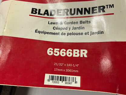 Gates 6566BR BladeRunner Power Equipment Accessory Drive Belt, 21/32'' X 140-1/4''