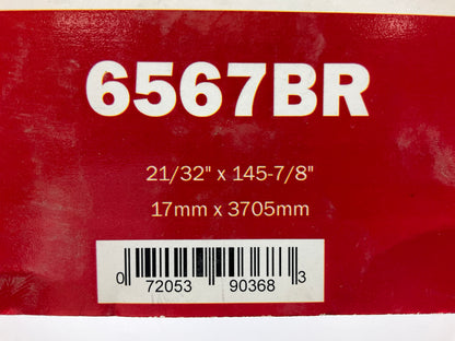 Gates 6567BR Blade Runner Power Equipment Accessory Drive Belt 21/32'' X 145-7/8''