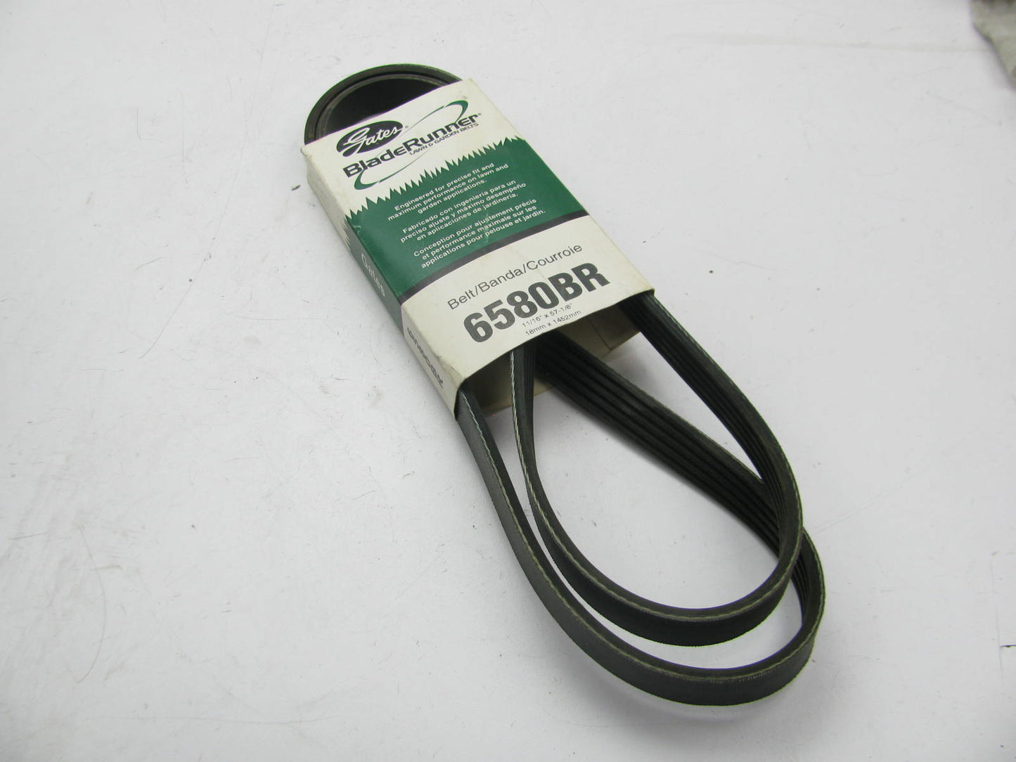 Gates 6580BR Blade Runner Power Equipment Accessory Drive Belt  11/16'' X 57-1/8''