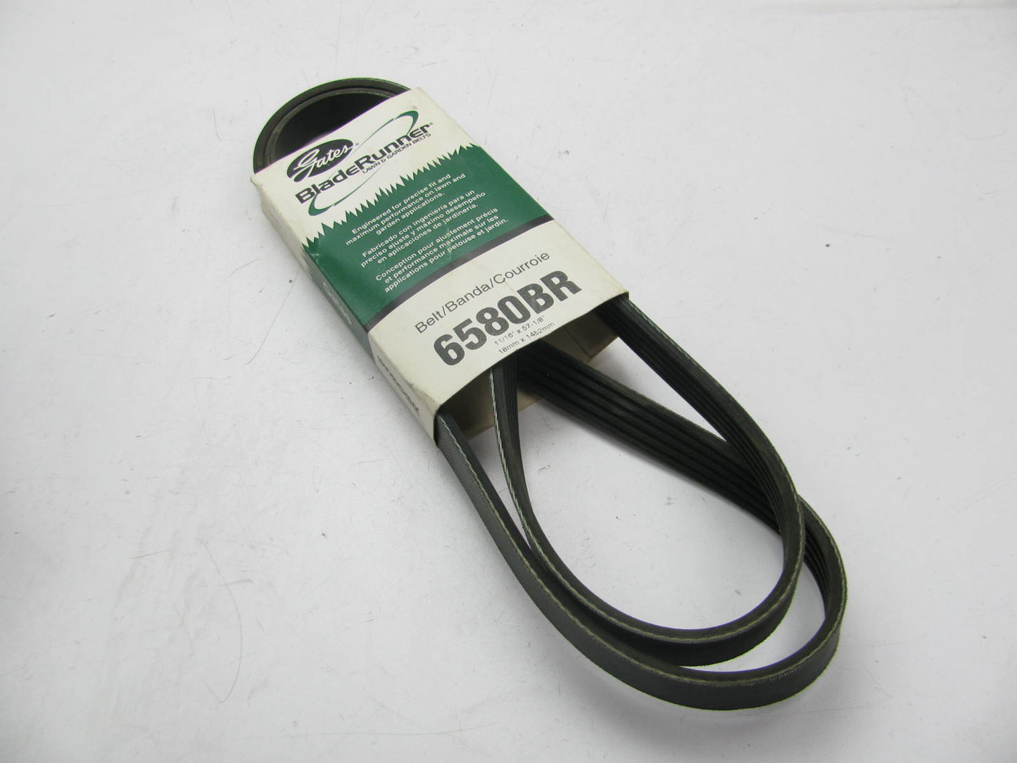 Gates 6580BR Blade Runner Power Equipment Accessory Drive Belt  11/16'' X 57-1/8''