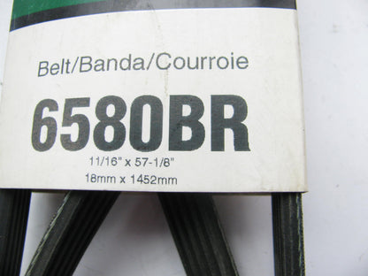 Gates 6580BR Blade Runner Power Equipment Accessory Drive Belt  11/16'' X 57-1/8''