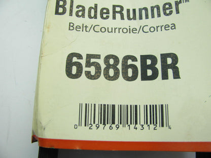 Gates 6586BR Power Equipment Accessory Drive Belt - 1.25'' X 50.13'' - 2 Stands