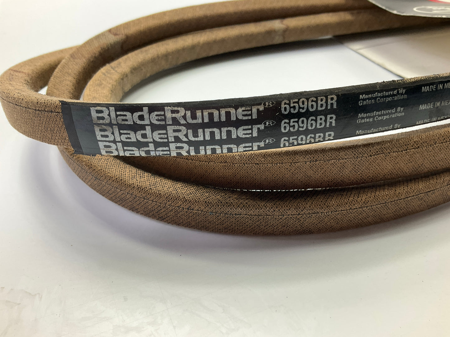Gates 6596BR BladeRunner Power Equipment Accessory Drive Belt, 21/32'' X 137-1/8''