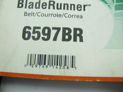 Gates 6597BR BladeRunner Power Equipment Accessory Drive Belt - 5/8'' X 153.63''