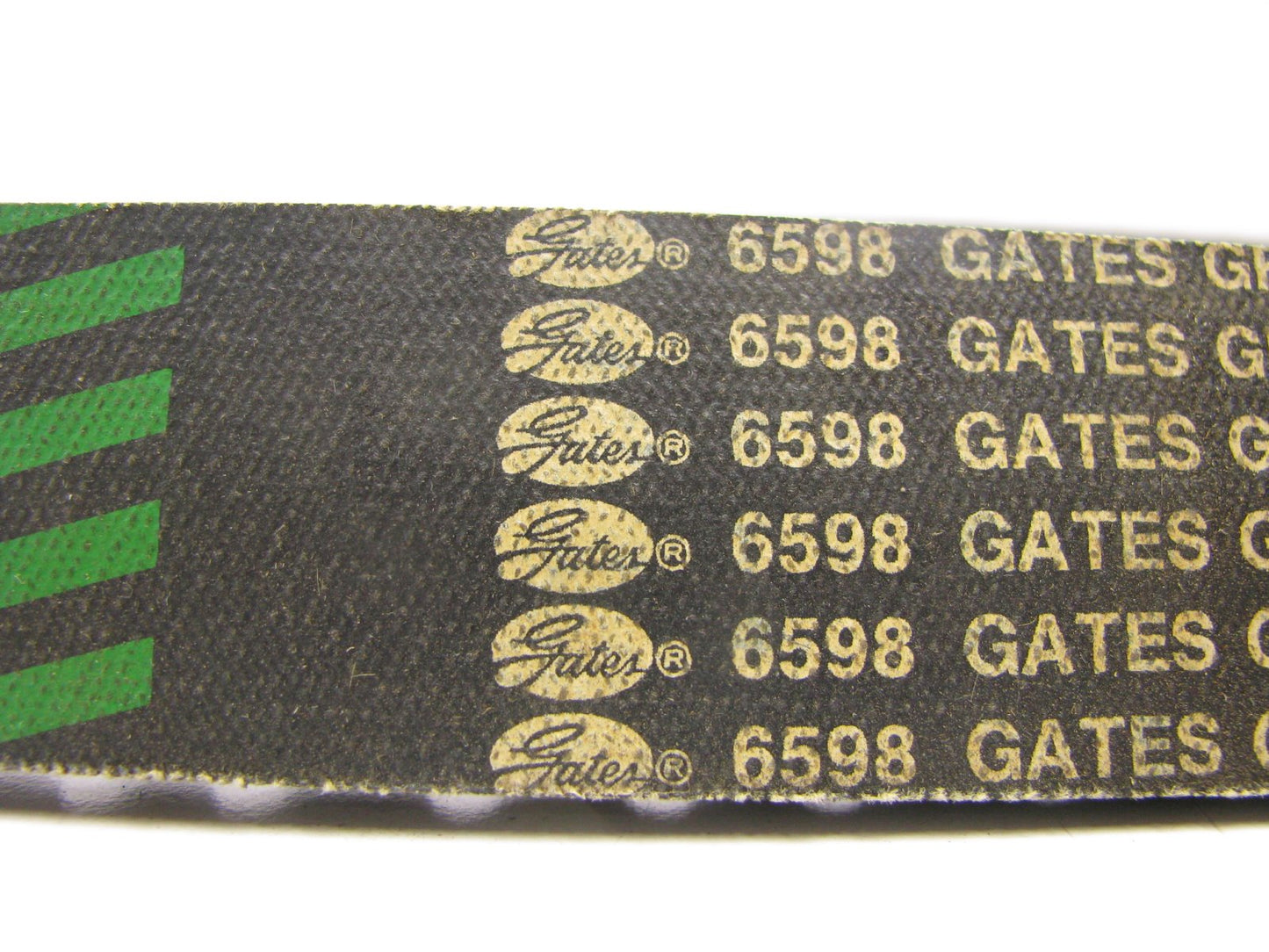 Gates 6598 Banded Accessory Drive Belt V-Belt - 1.125'' X 51.01'' - 2 Stands