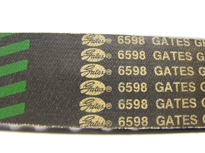 Gates 6598 Banded Accessory Drive Belt V-Belt - 1.125'' X 51.01'' - 2 Stands