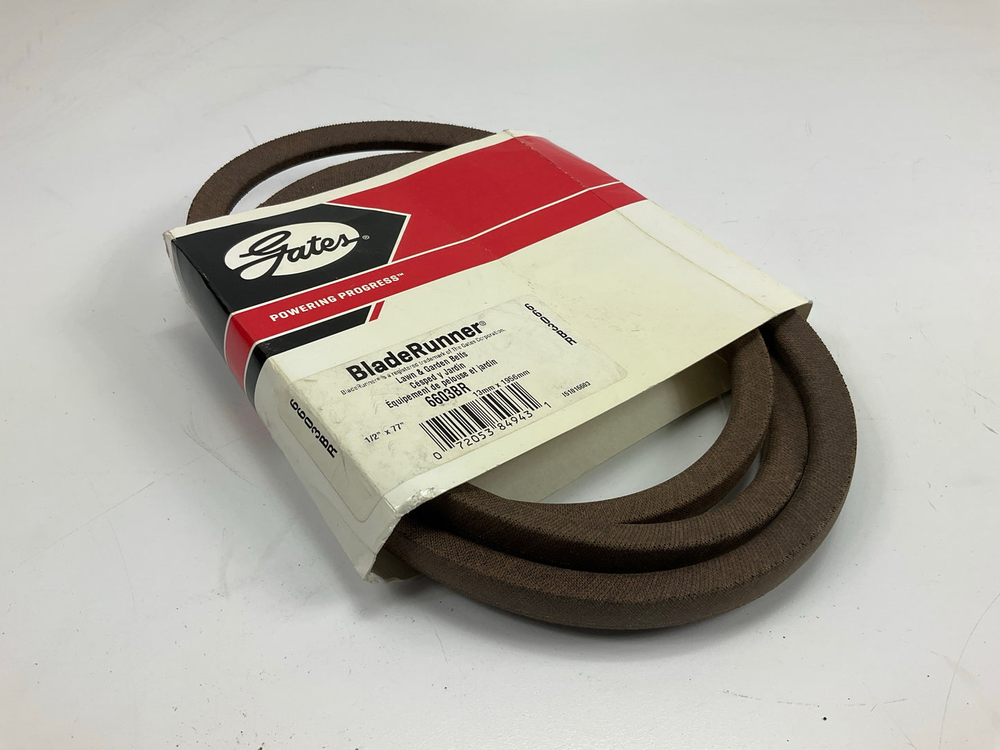 Gates 6603BR Blade Runner Lawn & Garden Power Equipment Drive Belt - 1/2'' X 77''