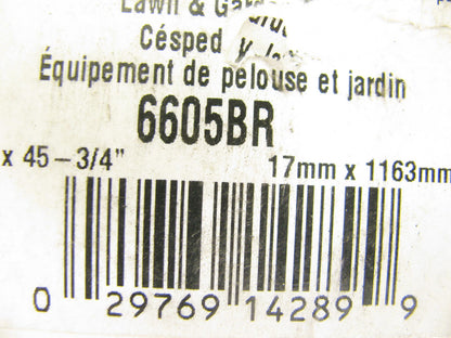 Gates 6605BR Blade Runner Power Equipment Accessory Drive Belt - 21/32'' X 45.50''