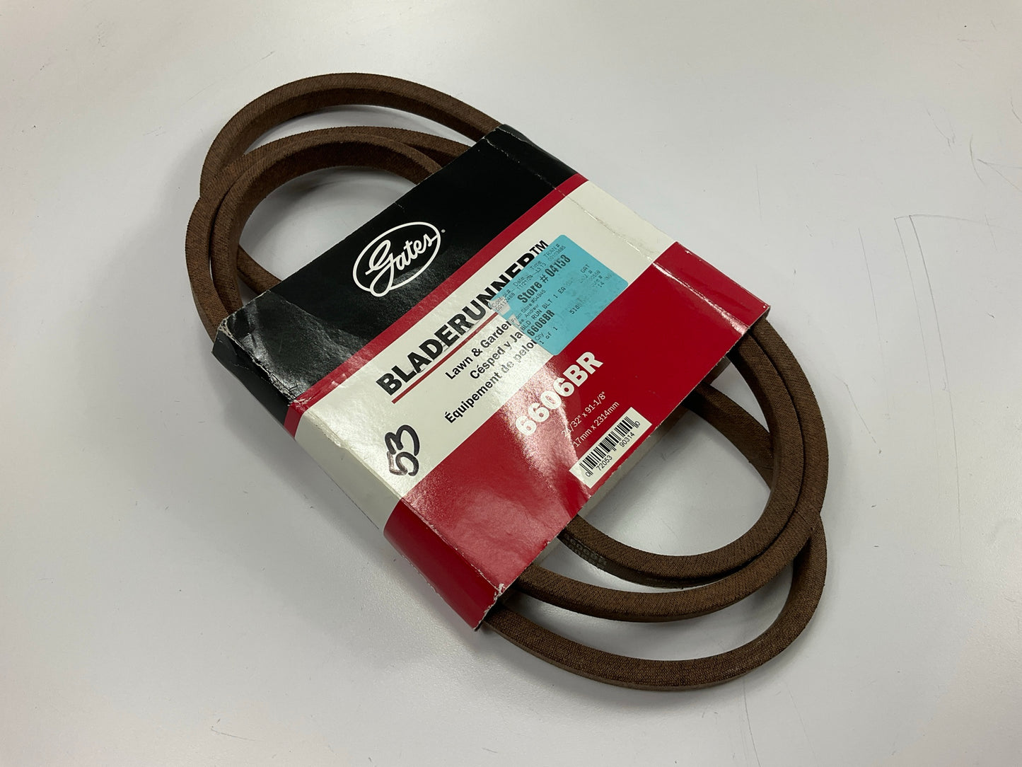 Gates 6606BR BladeRunner Power Equipment Accessory Drive Belt - 21/32'' X 91-1/8''