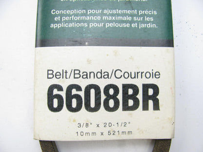 Gates 6608BR BladeRunner Power Equipment Accessory Drive Belt - 3/8'' X 20.50''