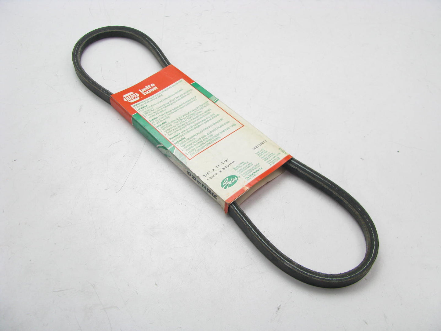 Gates 6612BR Power Equipment Accessory Drive Belt - 3/8'' X 31-5/8''
