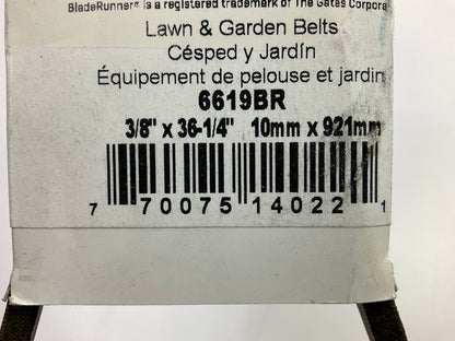 Gates 6619BR BladeRunner Power Equipment Accessory Drive Belt, 3/8'' X 36-1/4''