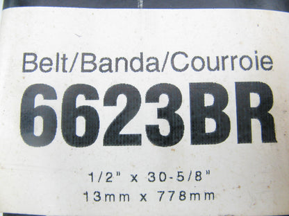 Gates 6623BR Power Equipment Accessory Drive Belt - 1/2'' X 30-5/8''