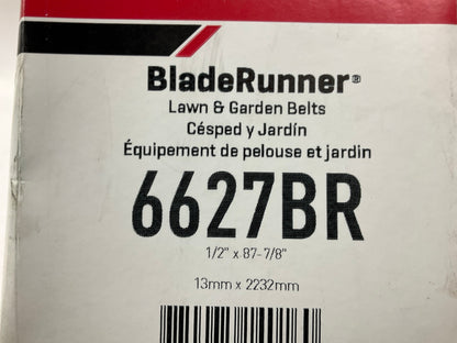 Gates 6627BR BladeRunner Power Equipment Accessory Drive Belt - 1/2'' X 87-7/8''