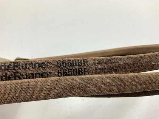 Gates 6650BR BladeRunner Power Equipment Accessory Drive Belt, 21/32'' X 111-3/8''