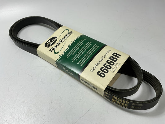 Gates 6666BR BladeRunner Serpentine Belt - 21/32'' X 57-7/8'' - 5 Ribs