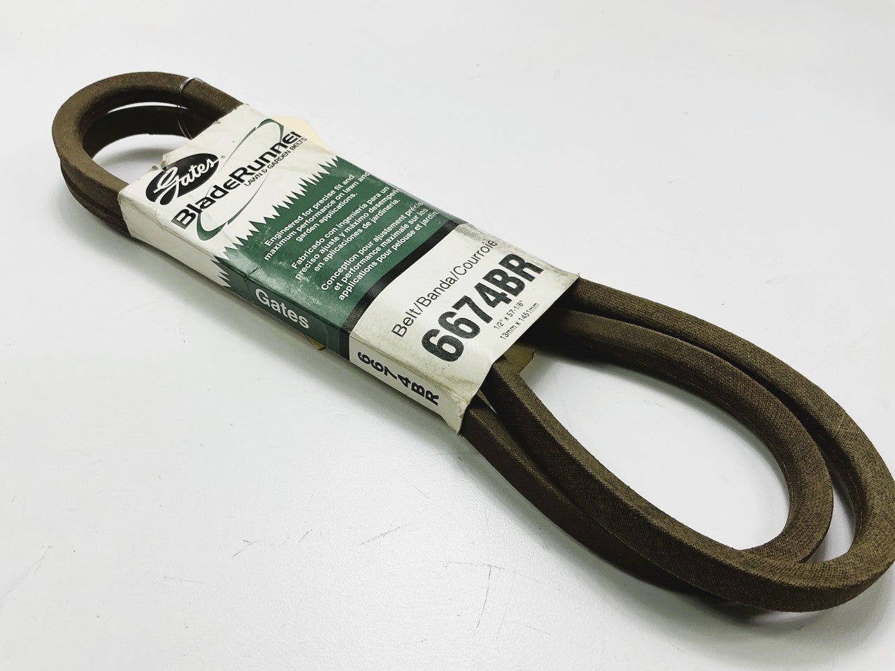 Gates 6674BR Blade Runner Power Equipment Accessory Drive Belt - 1/2'' X 57-1/8''
