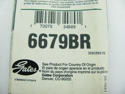 Gates 6679BR BladeRunner Power Equipment Accessory Drive Belt - 3/8'' X 28''