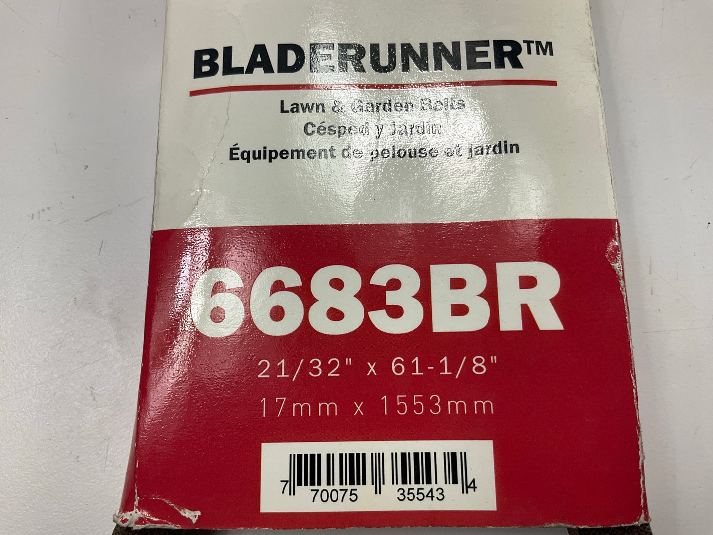 Gates 6683BR Power Equipment Accessory Drive Belt - 21/32'' X 61-1/8''