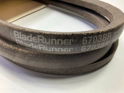 Gates 6703BR BladeRunner Power Equipment Accessory Drive Belt, 21/32'' X 93.25''