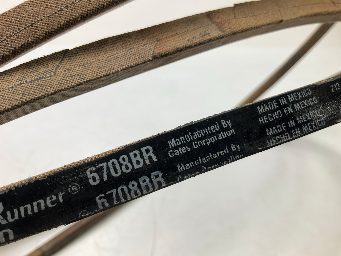 Gates 6708BR BladeRunner Power Equipment Accessory Drive Belt - 1/2'' X 146-1/8''