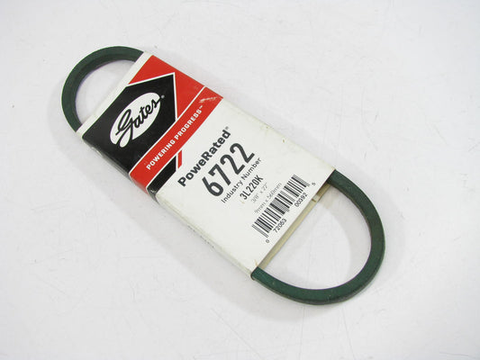 Gates 6722 Power Equipment Accessory Drive Belt - 3/8'' X 22''