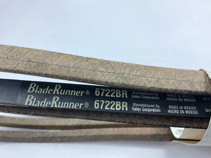 Gates 6722BR BladeRunner Power Equipment Accessory Drive Belt, 11/16'' X 190-1/8''