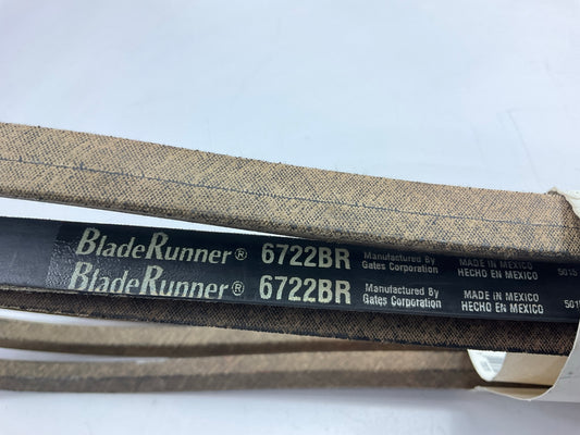 Gates 6722BR BladeRunner Power Equipment Accessory Drive Belt, 11/16'' X 190-1/8''