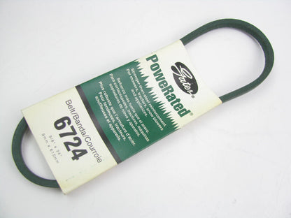 Gates 6724 Lawn & Garden Power Equipment Accessory Drive Belt - 3/8''  X 24''