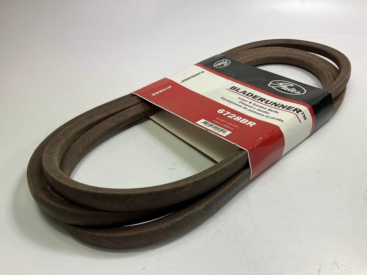 Gates 6728BR BladeRunner Power Equipment Accessory Drive Belt - 5/8'' X 116.125''