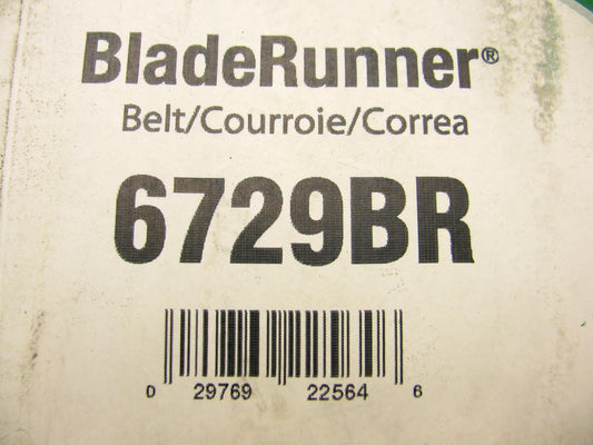 Gates 6729BR BladeRunner Power Equipment Accessory Drive Belt - 5/8'' X 147.50''