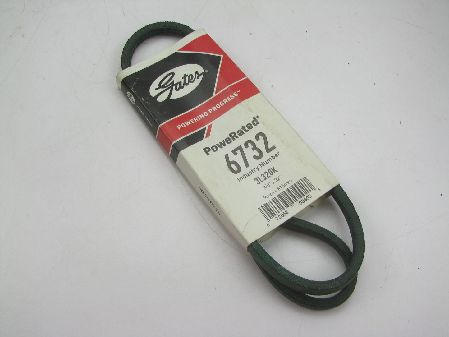 Gates 6732 Lawn & Garden Power Equipment Accessory Drive Belt - 3/8'' X 32''